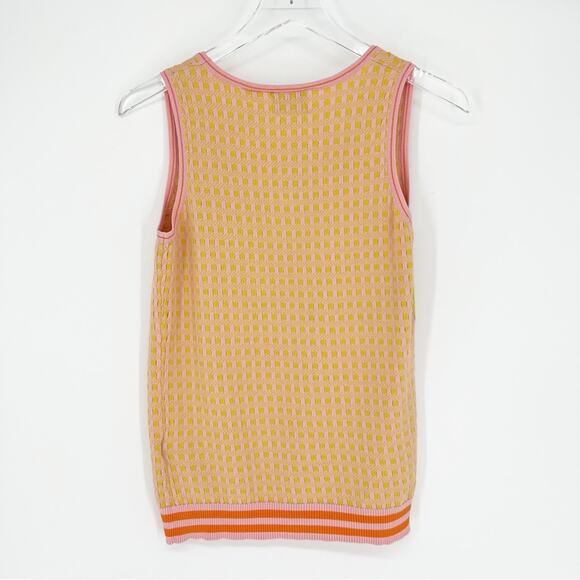 NUMPH Kevin Sleeveless Knit Printed Pullover M - Picture 2 of 5